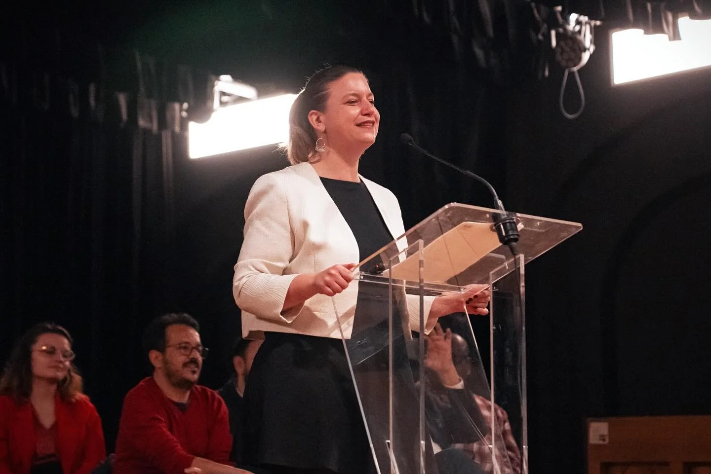 Le soutient de la députée LFI Mathilde Panot à Manon Monmirel et à la liste Pour Saint-Ouen