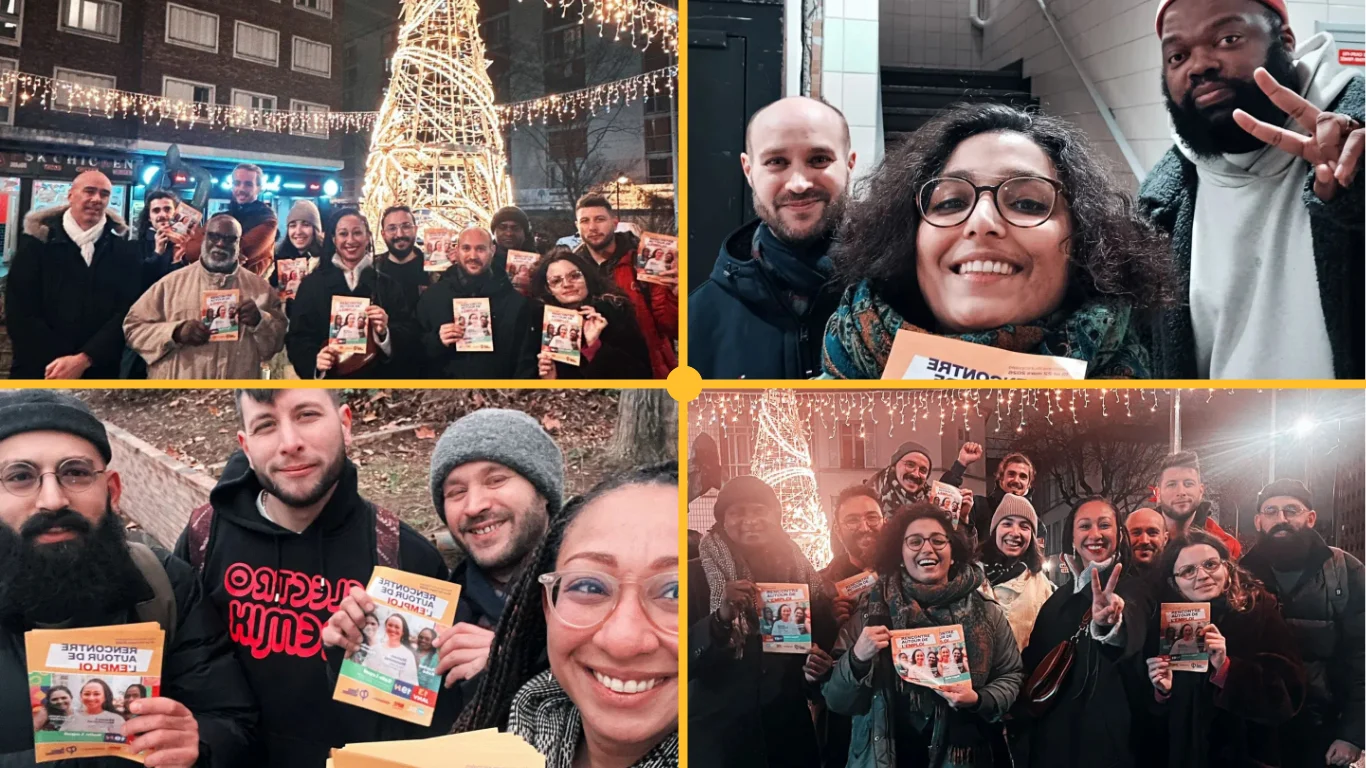 Porte-à-porte géant au vieux Saint-Ouen
