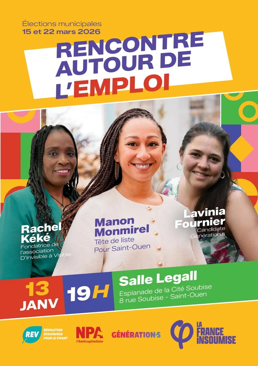 RENCONTRE AUTOUR DE L'EMPLOI - En présence de Rachel Kéké, Lavinia Fournier et Manon Monmirel